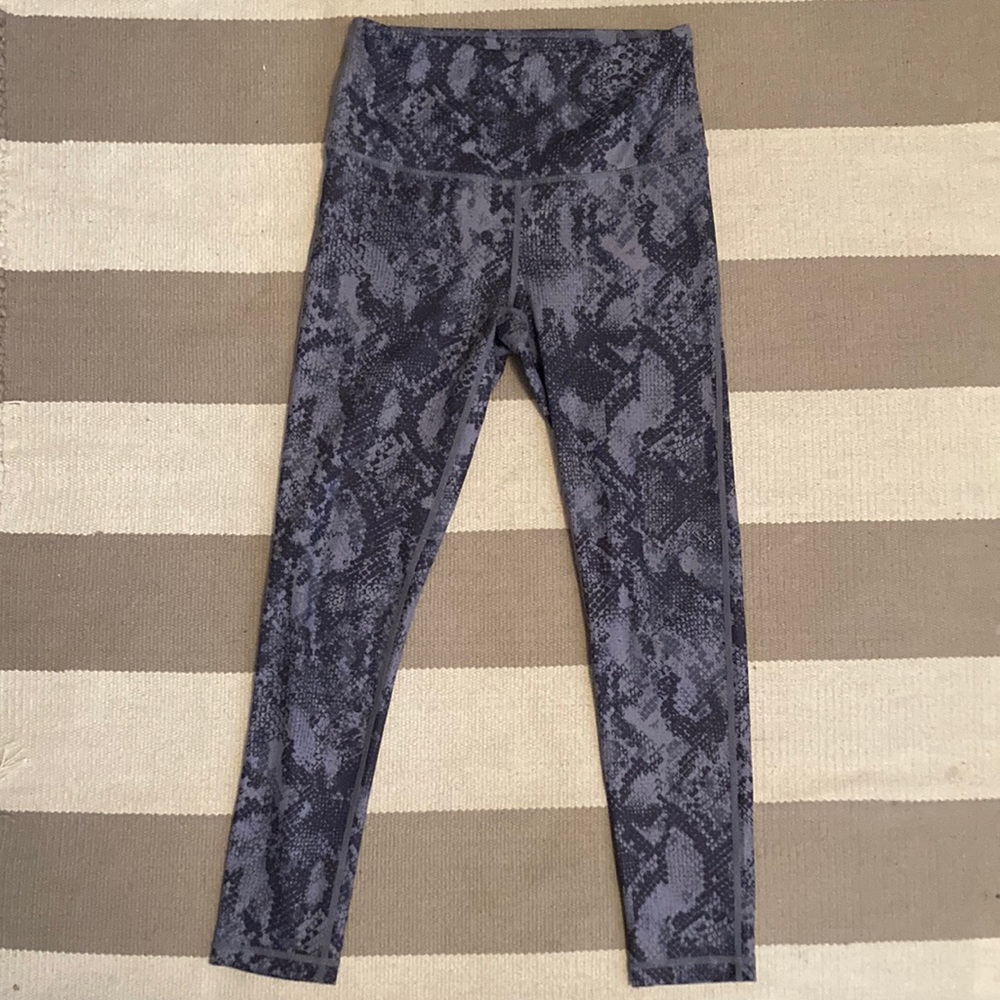 NEW!! Zella High Waist Snakeskin Print Leggings Size S